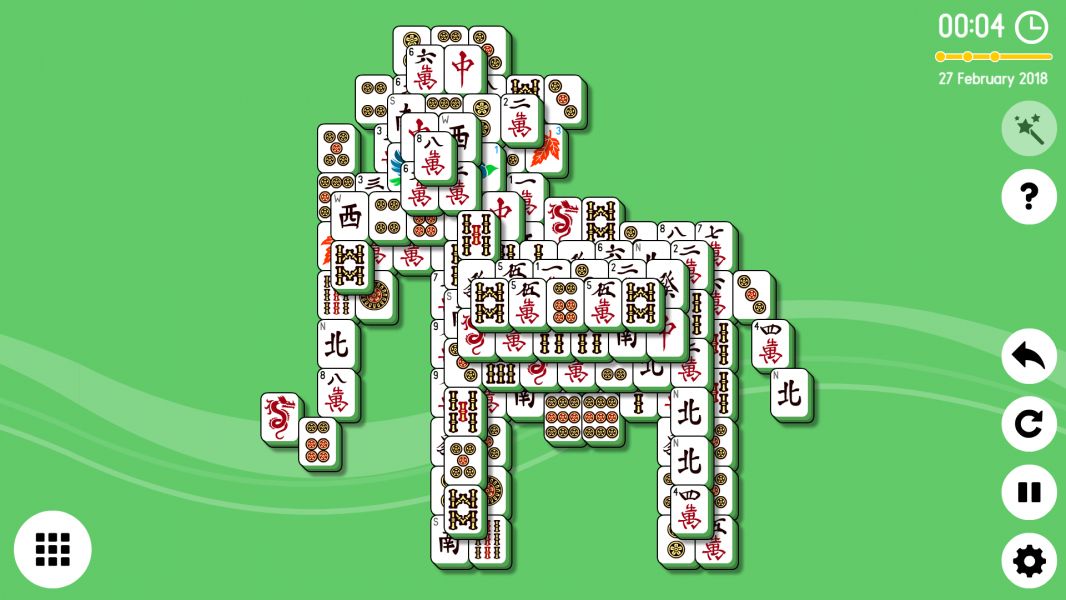Level 2018-02-27. Online Mahjong Solitaire
