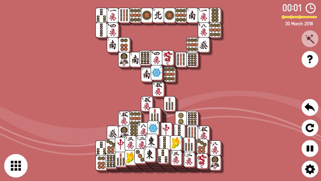 Level 2018-03-30. Online Mahjong Solitaire