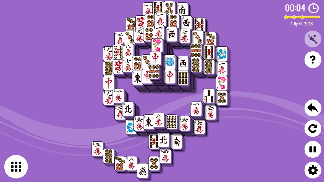 Level 2018-04-01. Online Mahjong Solitaire