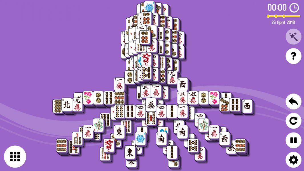 Level 2018-04-26. Online Mahjong Solitaire