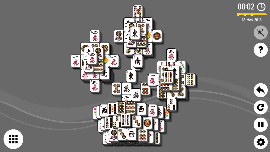 Level 2018-05-28. Online Mahjong Solitaire