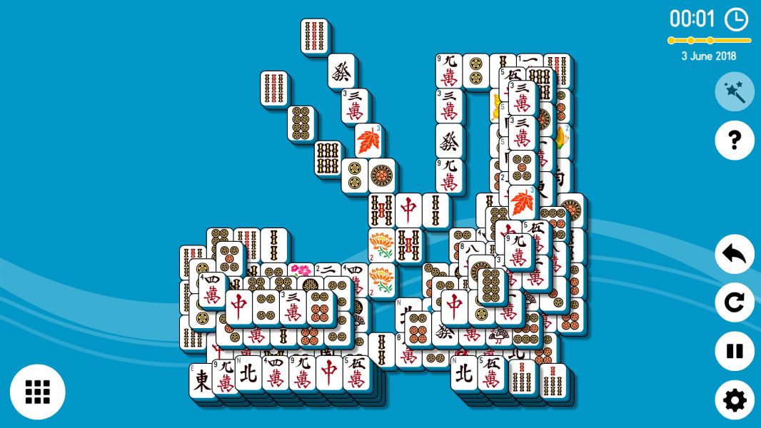 Level 2018-06-03. Online Mahjong Solitaire