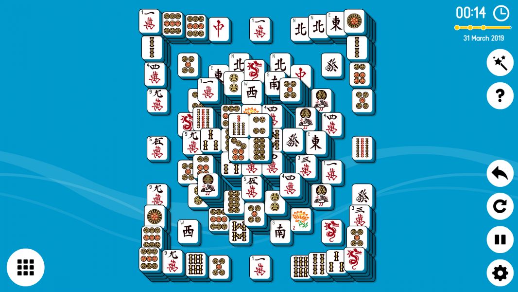 Level 2019-03-31. Online Mahjong Solitaire